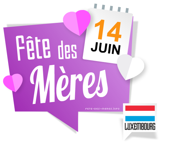 Date de la Fête des Mères 2026 au Luxembourg.