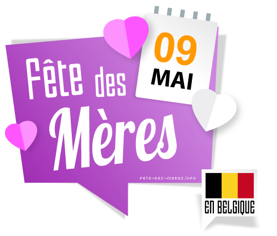 Date de la Fête des Mères 2027 en Belgique.