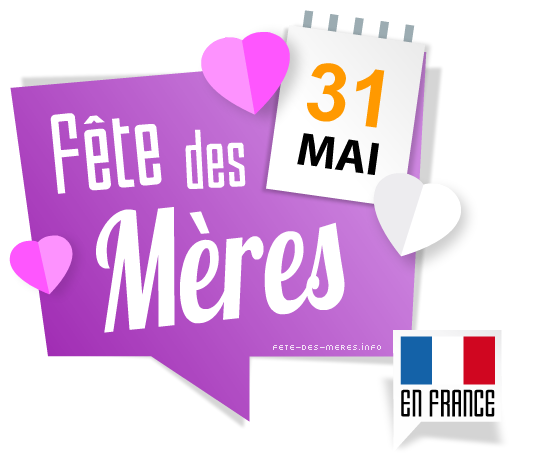 Date de la Fête des Mères 2026 en France.
